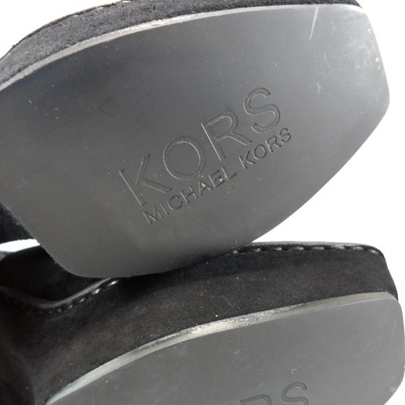 NIB$225 KORS Michael Kors Quincy Vintage Slingback Clogs Mules Platform Pump 10 - Picture 13 of 14